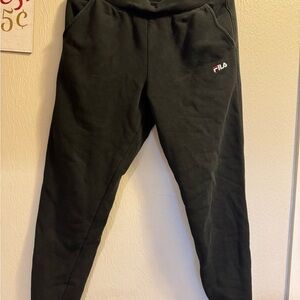 Fila Charcoal Gray Sweatpants